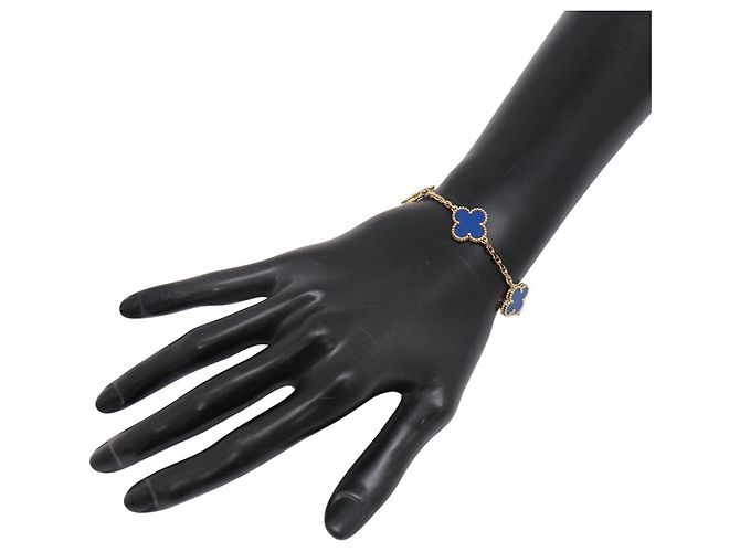 Pulsera Van Cleef & Arpels Alhambra Dorado - vista 3