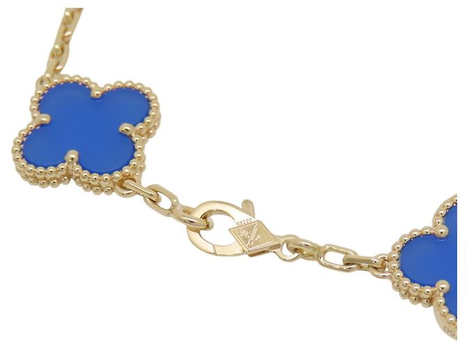 Pulsera Van Cleef & Arpels Alhambra Dorado - vista 4