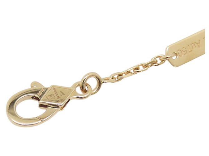 Collier Van Cleef & Arpels Alhambra en nacre Doré - vue 10
