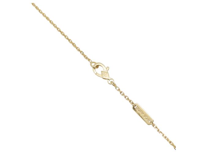 Collier Van Cleef & Arpels Alhambra en nacre Doré - vue 4