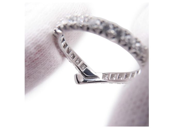 Anillo Ribbon Band Harry Winston Plata - vista 5