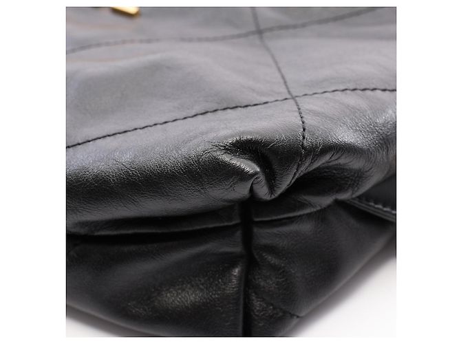 Mochila/Bolsa Chanel 22 Large Preto - vista 6