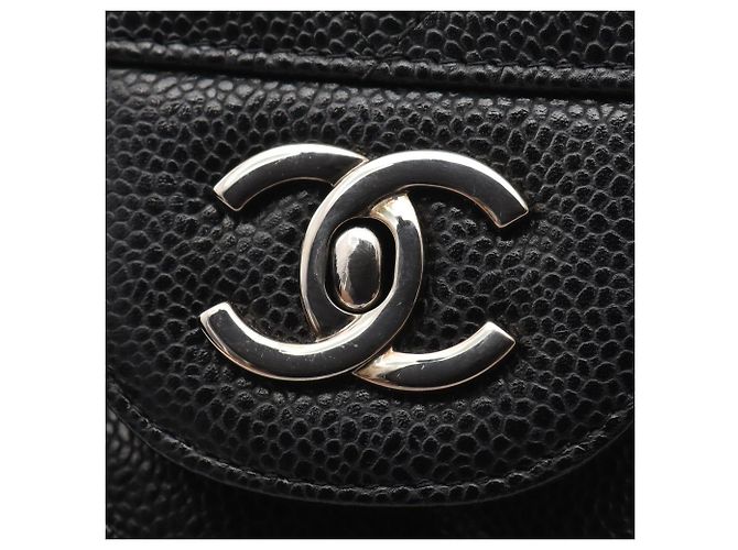 Timeless Borsa a tracolla Chanel Classic Large Double Flap in nero - vista 10