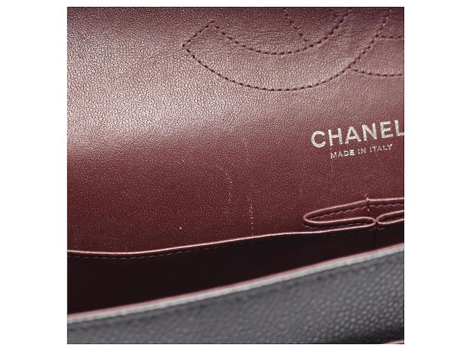 Timeless Borsa a tracolla Chanel Classic Large Double Flap in nero - vista 6