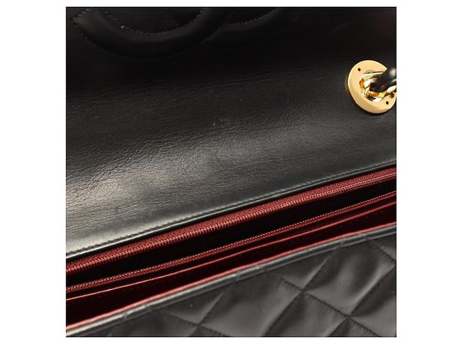 Borsa a tracolla Chanel Large Matelassé 34 Nero - vista 11
