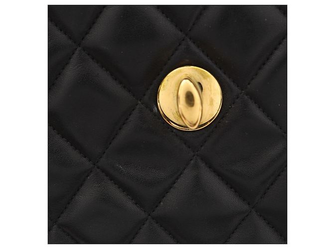 Borsa a tracolla Chanel Large Matelassé 34 Nero - vista 14