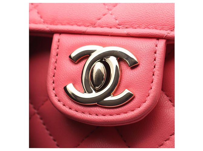 Chanel Heart Chain Clutch Handtasche Pink - Ansicht 11