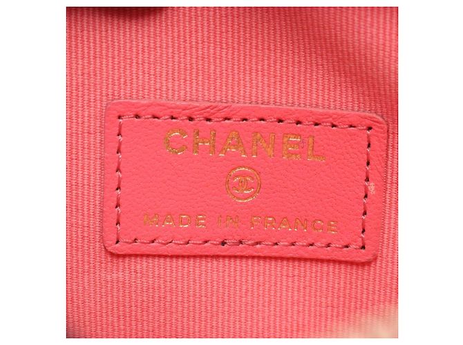 Chanel Heart Chain Clutch Handtasche Pink - Ansicht 4