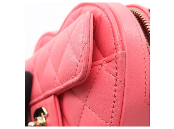 Chanel Heart Chain Clutch Handtasche Pink - Ansicht 8