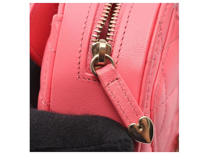 Chanel Heart Chain Clutch Handtasche Pink - Ansicht 9