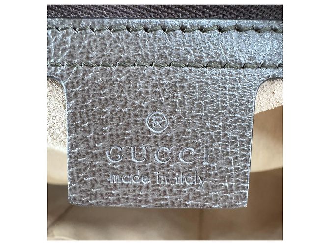 Gucci Ophidia Top Handle GG Coated Canvas Medium Braun - Ansicht 6