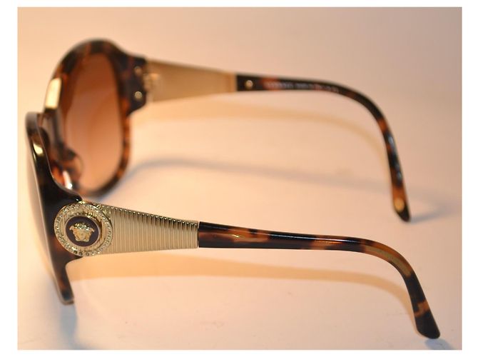 Gafas de sol Versace Medusa Castaño Dorado - vista 3
