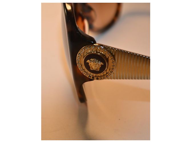 Gafas de sol Versace Medusa Castaño Dorado - vista 4