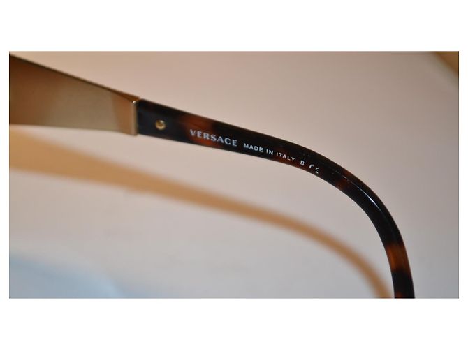 Gafas de sol Versace Medusa Castaño Dorado - vista 7