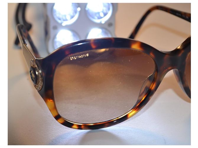 Gafas de sol Versace Medusa Castaño Dorado - vista 9