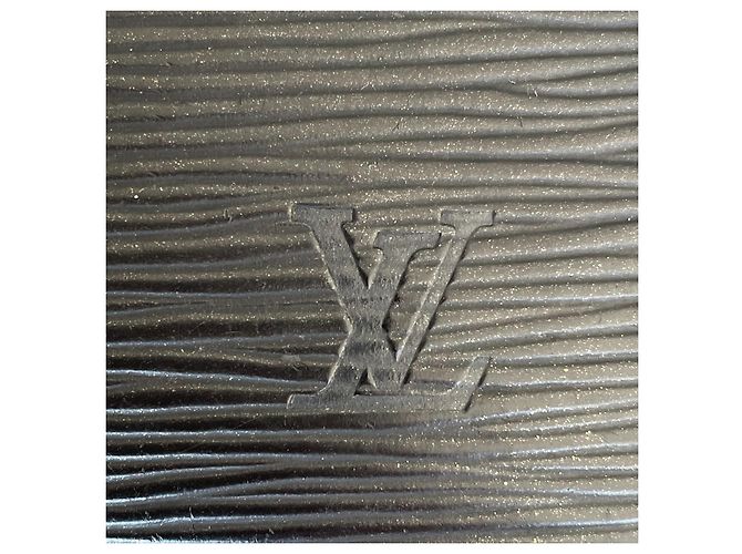 Louis Vuitton Pochette Accessoires en cuero Epi Negro - vista 10