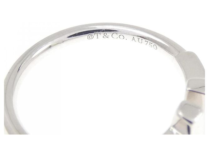 Autre Marque Anillo Tiffany T Wire en oro blanco - vista 4