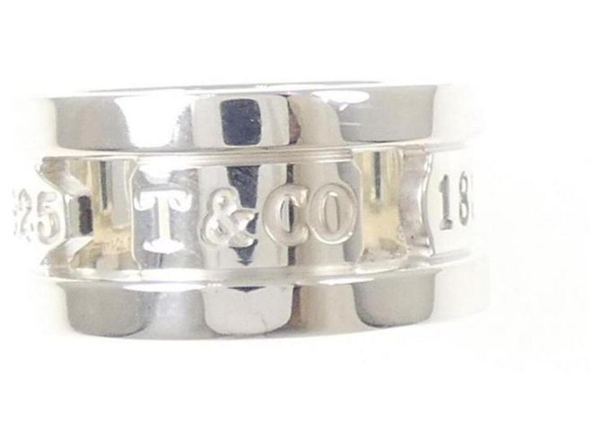 Autre Marque Anello a Fascia Tiffany & Co. 1837 Element in Argento - vista 2