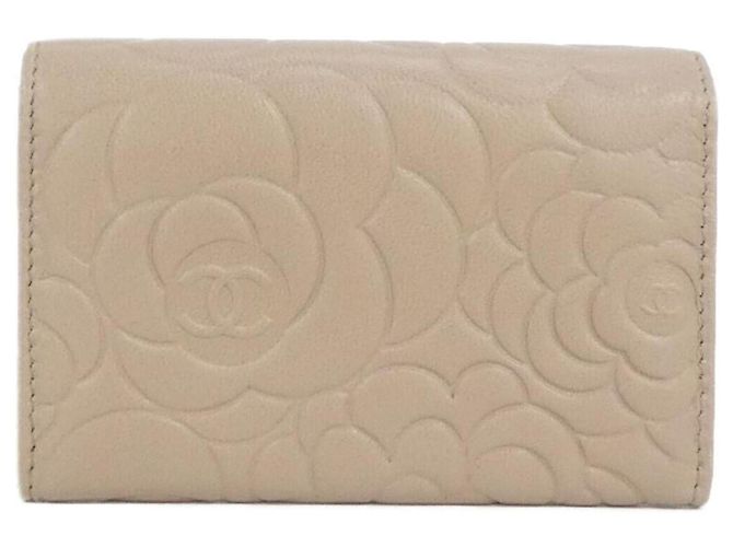 Chanel 50088 Tarjetero Beige - vista 2