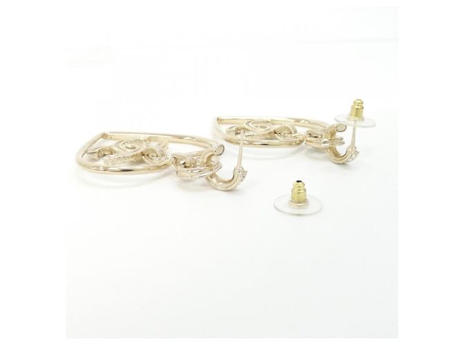 Chanel AB6006 Stecker-Ohrringe Golden - Ansicht 3