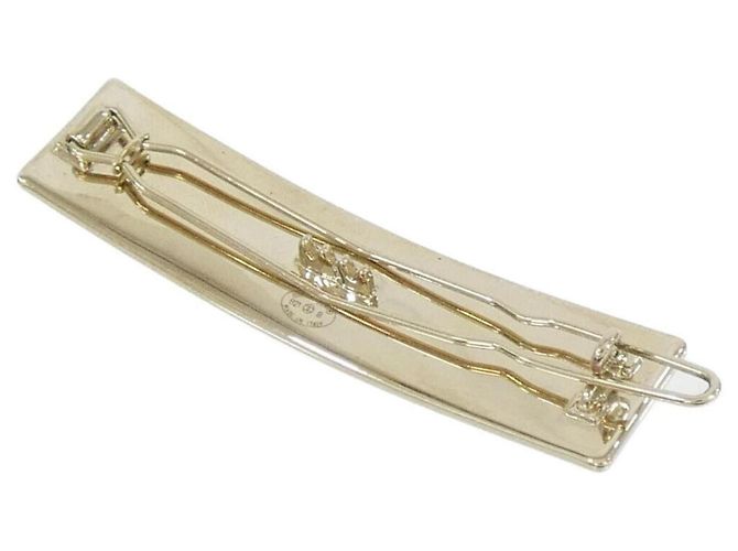 Chanel AB6728 Haarspange Schwarz Weiß Golden - Ansicht 2