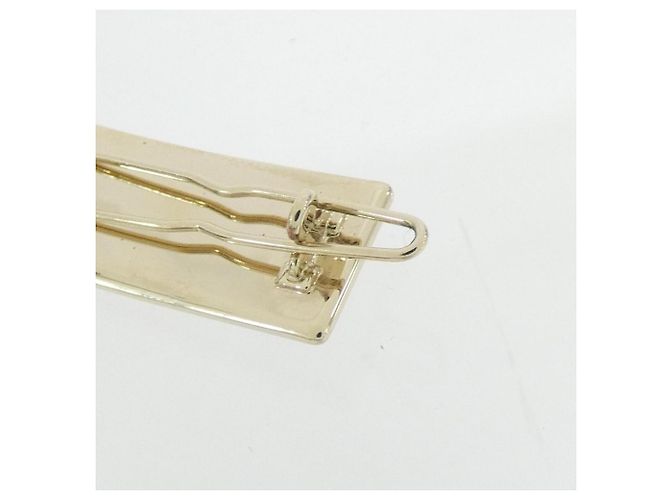 Chanel AB6728 Haarspange Schwarz Weiß Golden - Ansicht 4