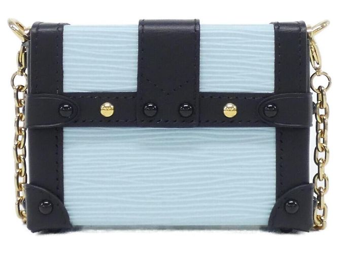 Louis Vuitton Epi Essential Trunk Schultertasche Türkis - Ansicht 2