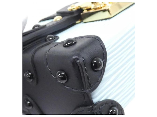 Louis Vuitton Epi Essential Trunk Schultertasche Türkis - Ansicht 3
