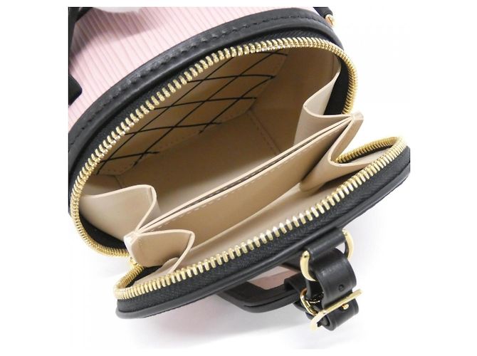 Borsa a tracolla Louis Vuitton Epi Mini Boite Chapeau Rosa - vista 5