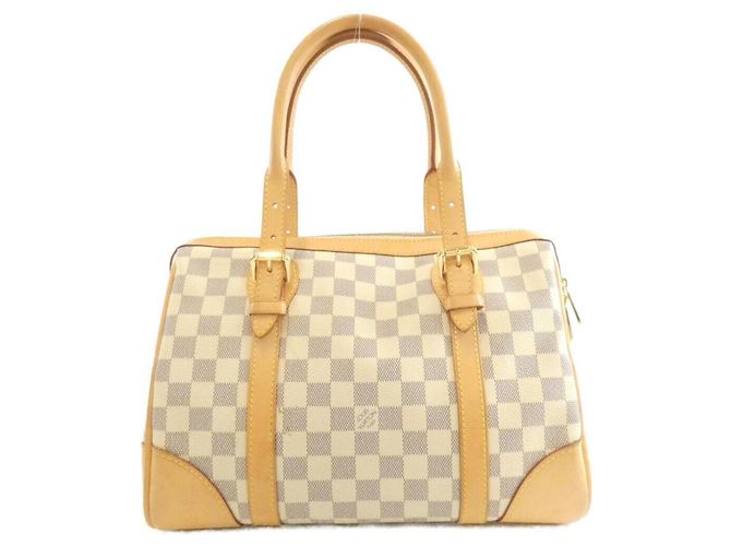 Sac à main Louis Vuitton Damier Azur Berkeley Bleu - vue 2