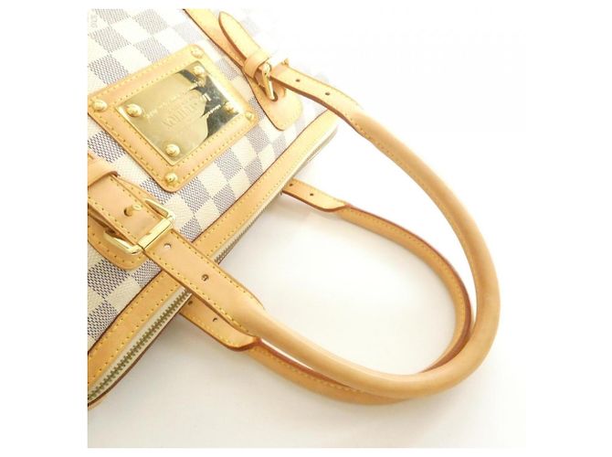 Sac à main Louis Vuitton Damier Azur Berkeley Bleu - vue 7
