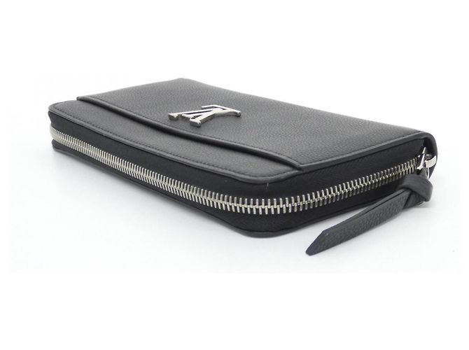 Portafoglio Louis Vuitton Zippy Lockme Nero - vista 3