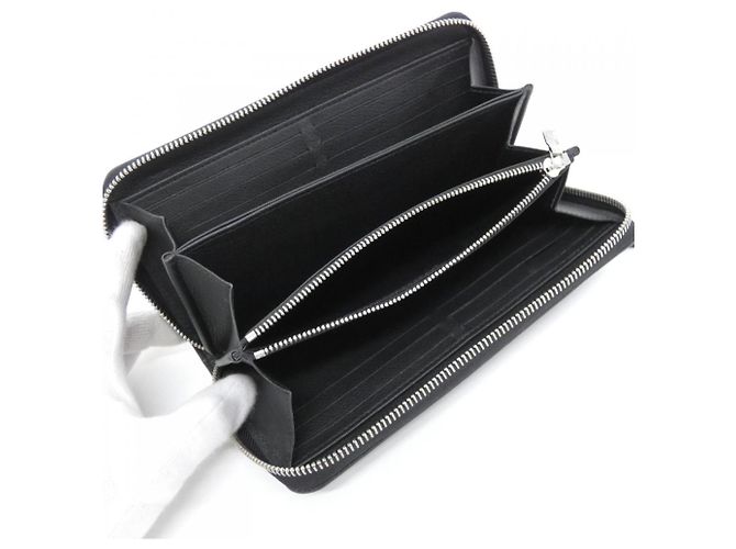 Portafoglio Louis Vuitton Zippy Lockme Nero - vista 6