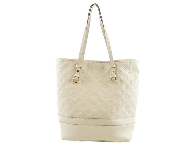 Bolso Louis Vuitton Monogram Empreinte Citadine PM Blanco - vista 2