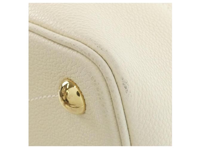 Bolso Louis Vuitton Monogram Empreinte Citadine PM Blanco - vista 3
