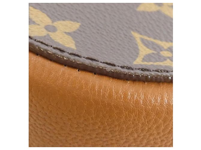 Bolsa Louis Vuitton Monogram Eden MM Marrom Camelo - vista 3