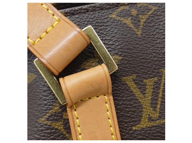 Sac à main Louis Vuitton Monogram Cabas Piano Marron - vue 4