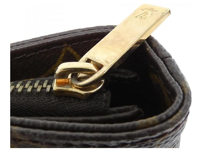 Sac à main Louis Vuitton Monogram Cabas Piano Marron - vue 6