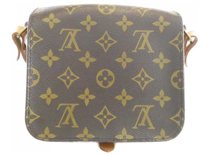 Louis Vuitton Monogram Cartouchiere PM Schultertasche Braun - Ansicht 2