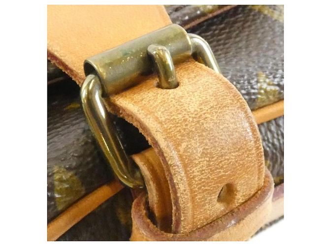 Louis Vuitton Monogram Cartouchiere PM Schultertasche Braun - Ansicht 4
