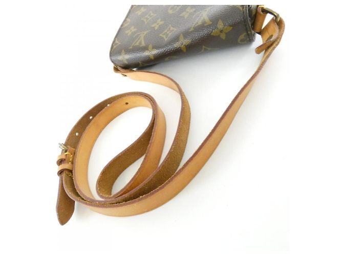 Louis Vuitton Monogram Cartouchiere PM Schultertasche Braun - Ansicht 5