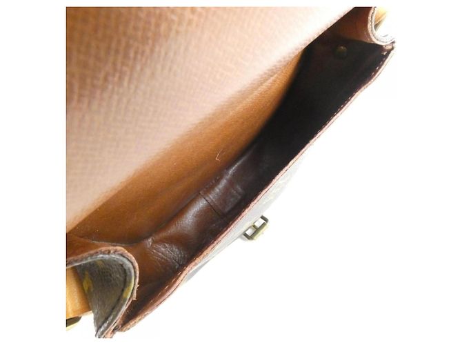 Louis Vuitton Monogram Cartouchiere PM Schultertasche Braun - Ansicht 7