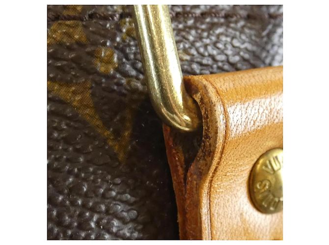 Sac Boston Louis Vuitton Monogram Keepall 45cm Marron - vue 4