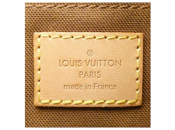 Bolso de hombro Louis Vuitton Monogram Thames GM Castaño - vista 10