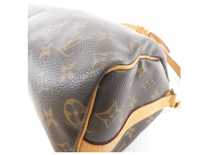 Borsa Boston Louis Vuitton Monogram Speedy Bandoulière Marrone - vista 2
