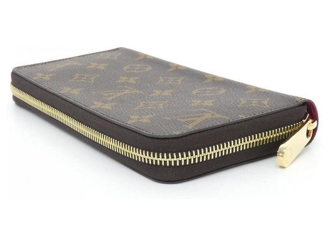 Louis Vuitton Monogram Zippy Wallet M41895 Braun Fuschia - Ansicht 2