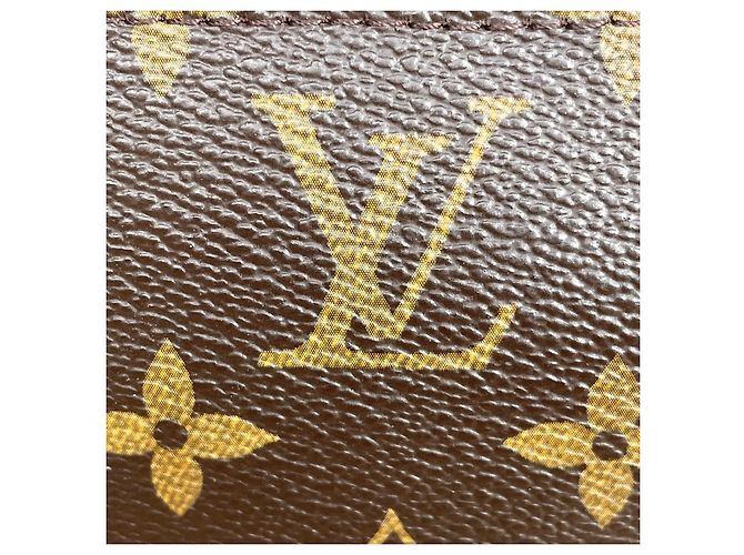 Louis Vuitton Monogram Pochette Accessoires Handtasche Braun Monogramm - Ansicht 8