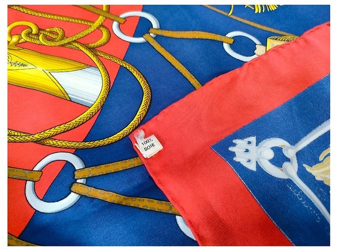 Hermès Hermes Carré 90 Silk multicolor 90 x 90 Multicolore - vista 7