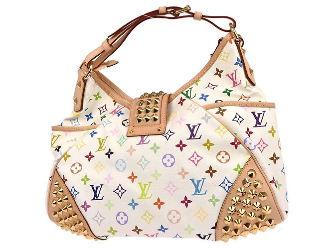 Louis Vuitton Chrissie Monogram Multicolor Blanc - vue 2