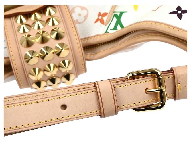 Louis Vuitton Chrissie Monogram Multicolor Blanc - vue 6